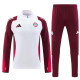 24/25  Bayern White  Player version Half Pull Tracksuit  (球员版、半拉链)