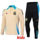 24/25 Argentina Khaki  Kids  Half Pull Tracksuit  (童装)(半拉链)