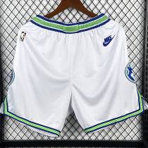 23/24 Timberwolves  White  Top Quality Retro NBA Pants