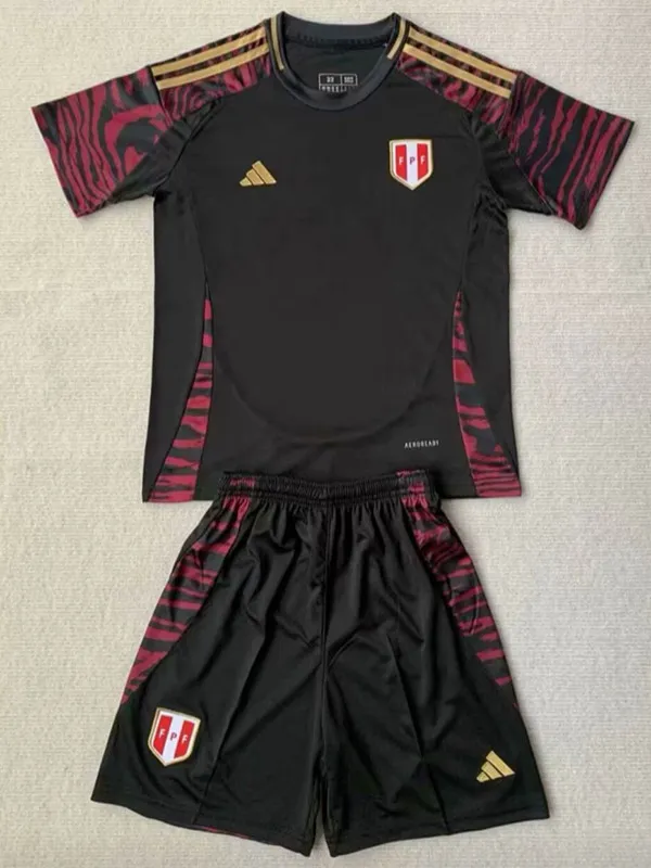 2024 Peru Away Kids Soccer Jersey