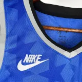 23/24 Magic McGRADY #1 Dark Blue Top Quality Hot Pressing NBA Jersey (Retro Logo)(V领)