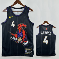 24/25 Raptors BARNES # 4 City Edition Top Quality Hot Pressing NBA Jersey