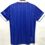 1982 France Home Retro Soccer Jersey