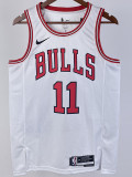 22/23 BULLS DEROZAN #11 White Top Quality Hot Pressing NBA Jersey