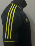 24/25 JUV Black Leisure  Retro Soccer Jersey