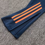 24/25 Man Utd Sapphire Blue Kids  Half Pull Tracksuit  (儿童、半拉链)
