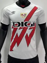 24/25 Rayo Vallecano Home Player Version Soccer Jersey