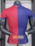 24/25 BAR  Red Home Player Version Soccer Jersey