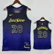 24/25 LAKERS HACHIMURA#28 Royal Blue City Edition Top Quality Hot Pressing NBA Jersey