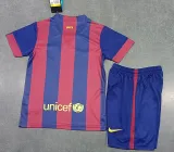 14/15 BAR Home  Retro Kids Soccer Jersey