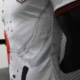 24/25 Japan White Swordsman（Y-3)  Player Version Soccer Jersey
