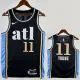 23/24 Hawks YOUNG #11 Black City Edition Top Quality Hot Pressing NBA Jersey