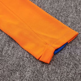 24/25 Netherlands Orange Half Pull Tracksuit  (半拉链)