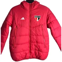 24/25 Sao Paulo FC Red Hooded Cotton Coat 连帽棉衣
