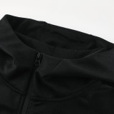 24/25 BAR Black  Hooded Jacket Tracksuit#01