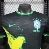 22/23 Brazil Black Peace Dove Special Edition  Player Version Soccer Jersey