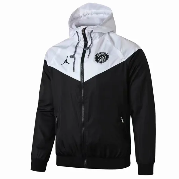 24/25 White & Black Windbreaker