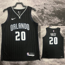 22/23 Magic FULTZ #20 Black Top Quality Hot Pressing NBA Jersey