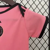 24/25  Inter Miami Home  Baby Infant Crawl Suit