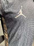 2024 England Black Grey Jordan Edition  Player Version Soccer Jersey(5A)