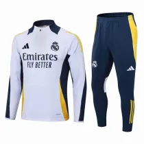 24/25 RMA White Half Pull Tracksuit  (白色、半拉链)