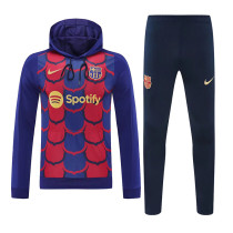 25/26  BAR Blue Red Team Logo Hooded  Tracksuit