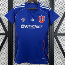 25/26 Universidad De Chile Home  Women Soccer Jersey女