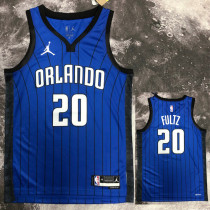 22/23 Magic FULTZ #20 Royal blue Top Quality Hot Pressing NBA Jersey (Trapeze Edition)