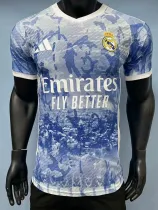 24/25 RMA  Blue White Player Version Training Shirts