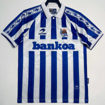 1994/1995 Real Sociedad  Home Retro Soccer Jersey