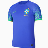 22/23 Brazil Away 1:1 World Cup Fans Soccer Jersey