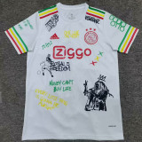 25/26 Ajax Graffiti Edition White Fans Soccer Jersey