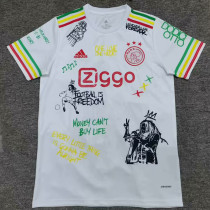 25/26 Ajax Graffiti Edition White Fans Soccer Jersey