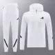 24/25 NM05 White Hooded Jacket Tracksuit