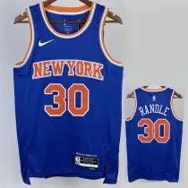 22/23 KNICKS RANDLE #30 Blue Top Quality Hot Pressing NBA Jersey