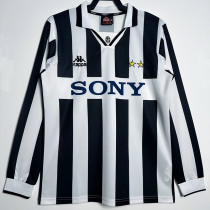 1995/1997 JUV Home Long Sleeve  Retro Soccer Jersey