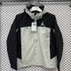 24/25 F702 Jordan Black & White Single Layer Windbreaker (连帽冲锋衣）