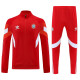 25/26  Bayern Red Jacket Tracksuit