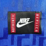 1995 Italy Home Blue Retro Soccer Jersey
