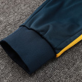 24/25 RMA Whit& Yellow Hooded  Tracksuit (Add Fluff) # F608加绒