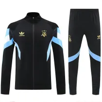 25/26 Argentina Black Jacket Tracksuit