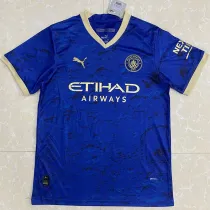 2023 Man City Special Edition Blue Fans Soccer Jersey