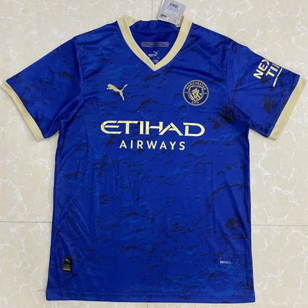 2023 Man City Special Edition Blue Fans Soccer Jersey