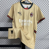 24/25  ACM Yellow Joint Edition Fans Soccer Jersey