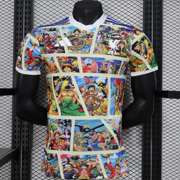 24/25 Japan One Piece Anime Edition  Player Version  Soccer Jersey