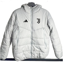 24/25 JUV Grey Hooded Cotton Coat 连帽棉衣
