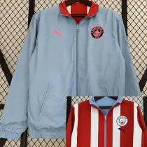 2023 Man City Blue & Red Double Sided Windbreaker (双面风衣)
