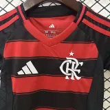 25/26 Flamengo Home Kids  Soccer Jersey