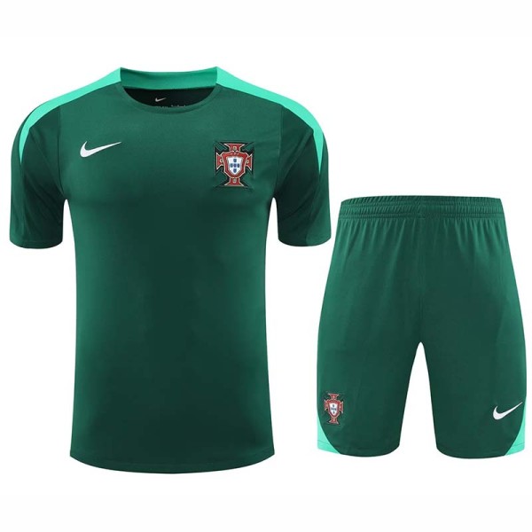 24/25 Portugal Green Training Short Suit
