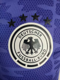 2025  Germany Purple Player Version  Polo Shirt
